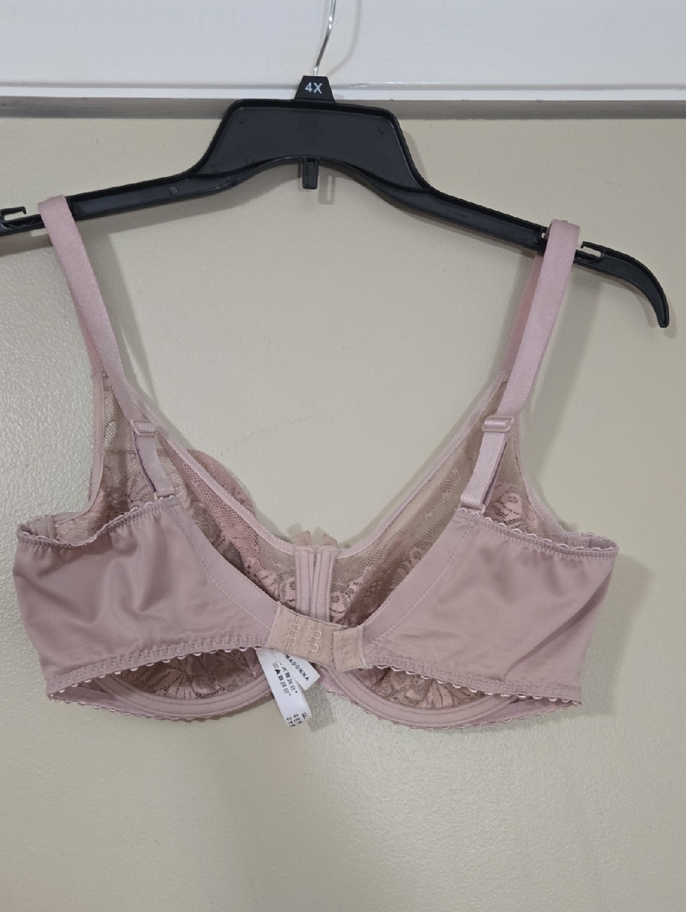 Prima Donna Divine Lace Underwire Bra in Light Mauve US Size 38G - Picture 4 of 6